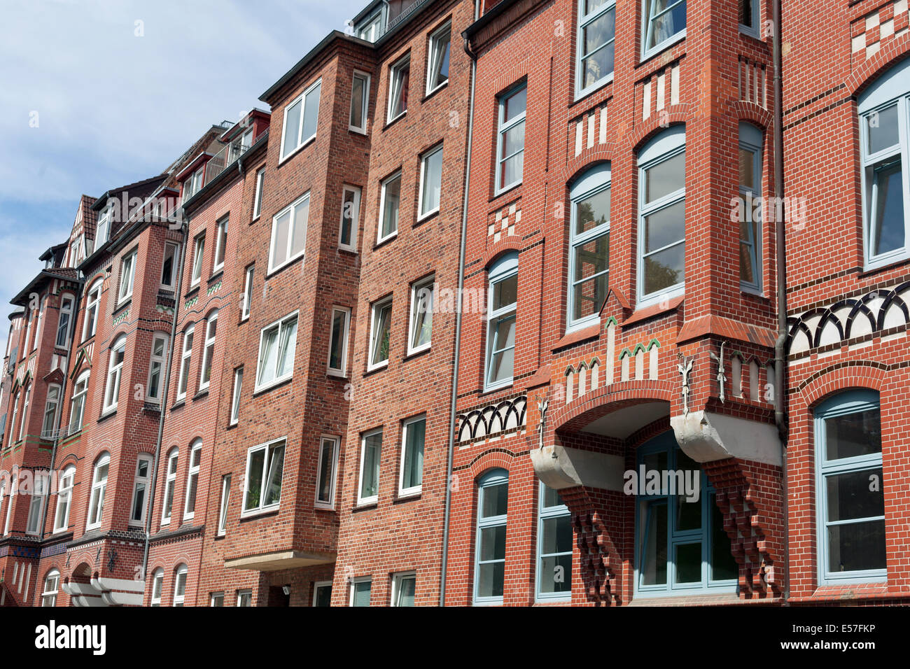 Contemporary apartment building in Kiel, Germany Stock Photo Alamy