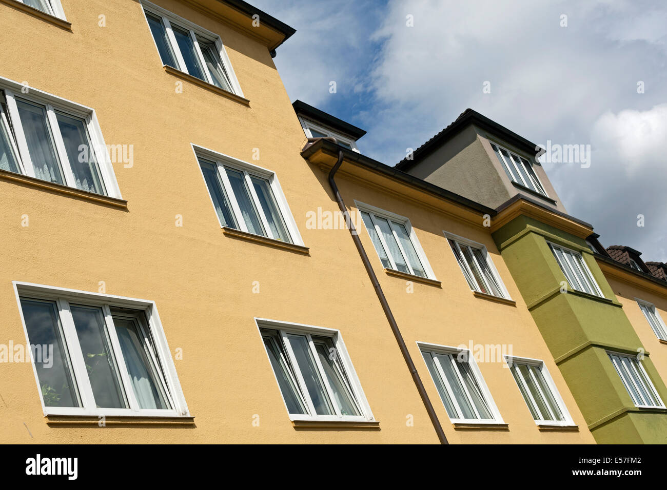 Contemporary apartment building in Kiel, Germany Stock Photo Alamy