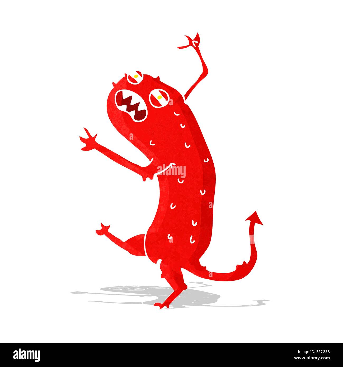 cartoon little monster Stock Vector Image & Art - Alamy