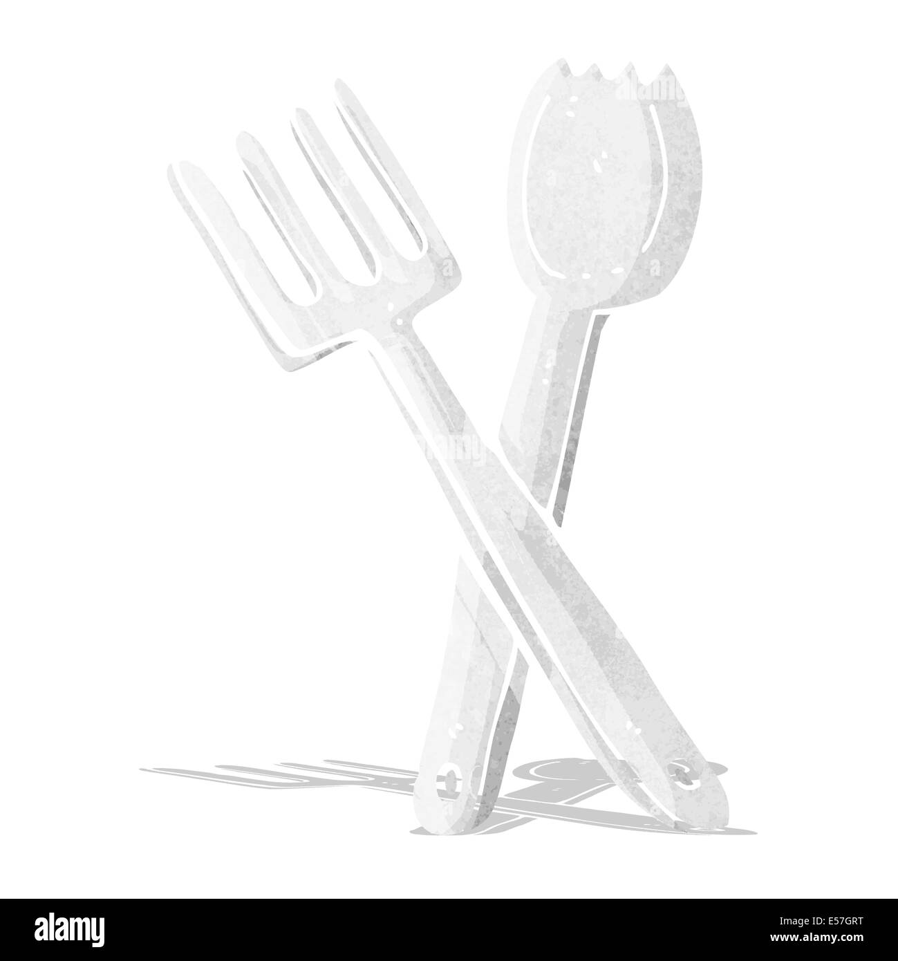 Spork Stock Vector Images Alamy