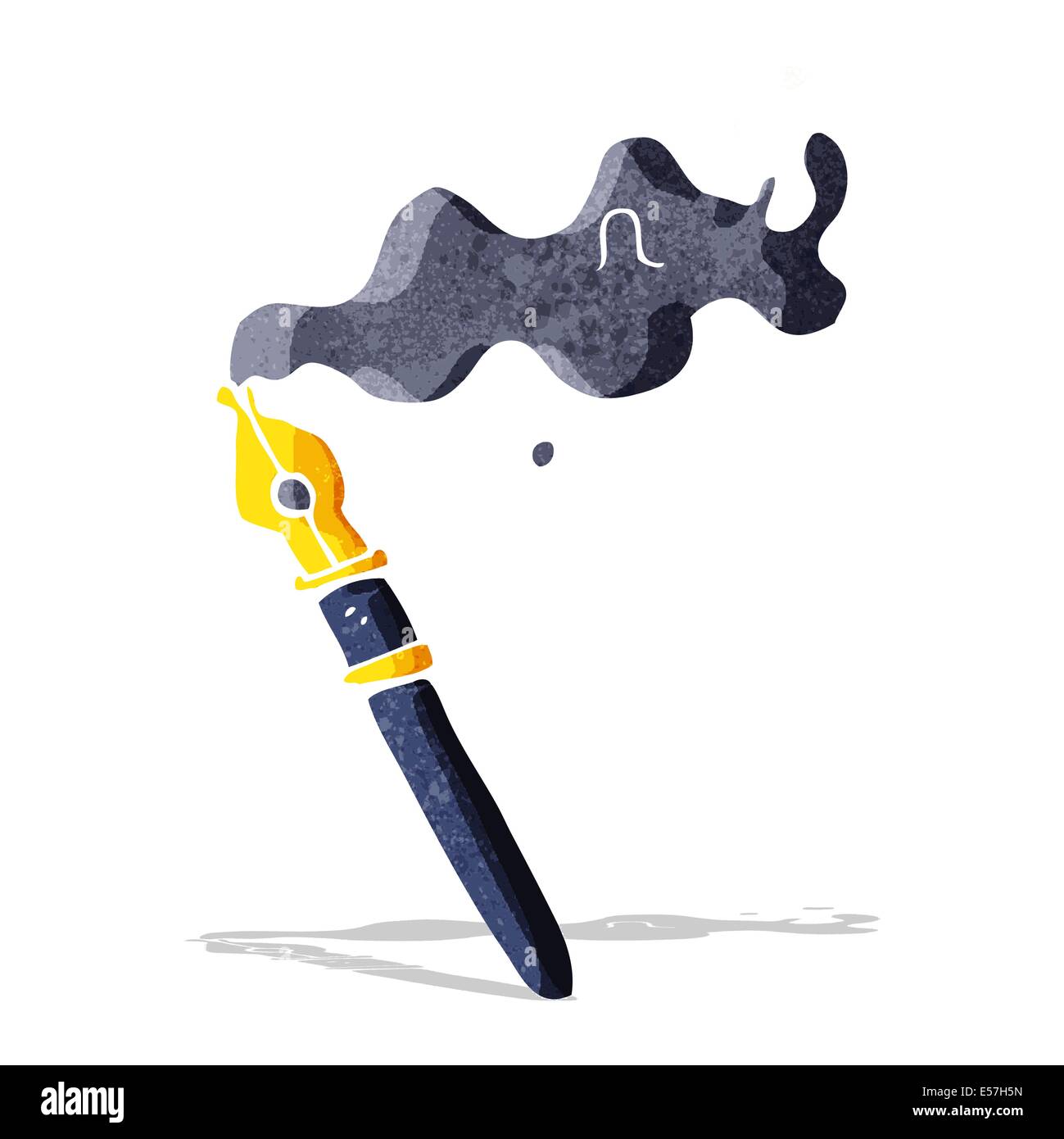 cartoon fountain pen Stock Vector Image & Art Alamy