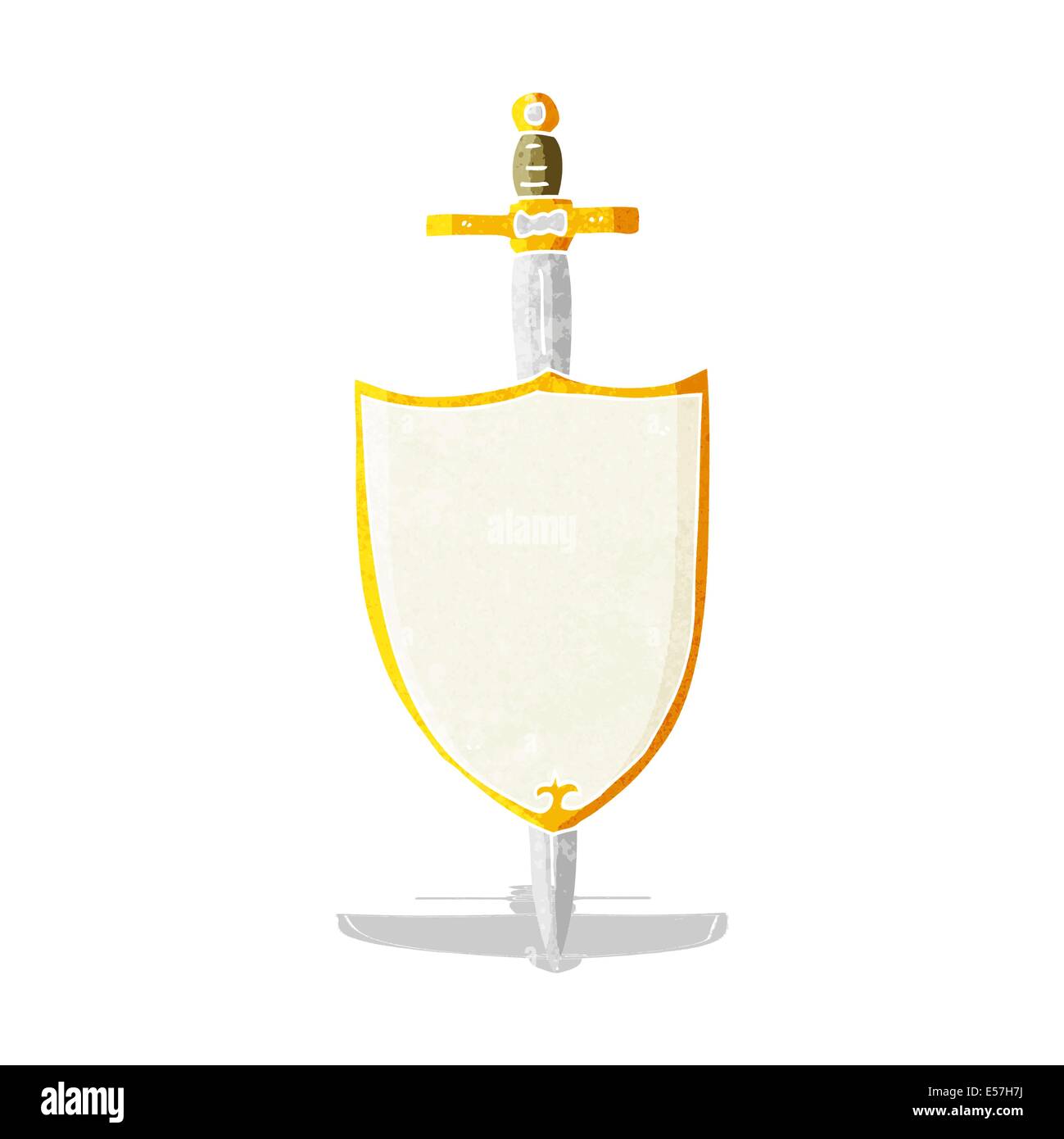 cartoon heraldic shield Stock Vector Image & Art - Alamy