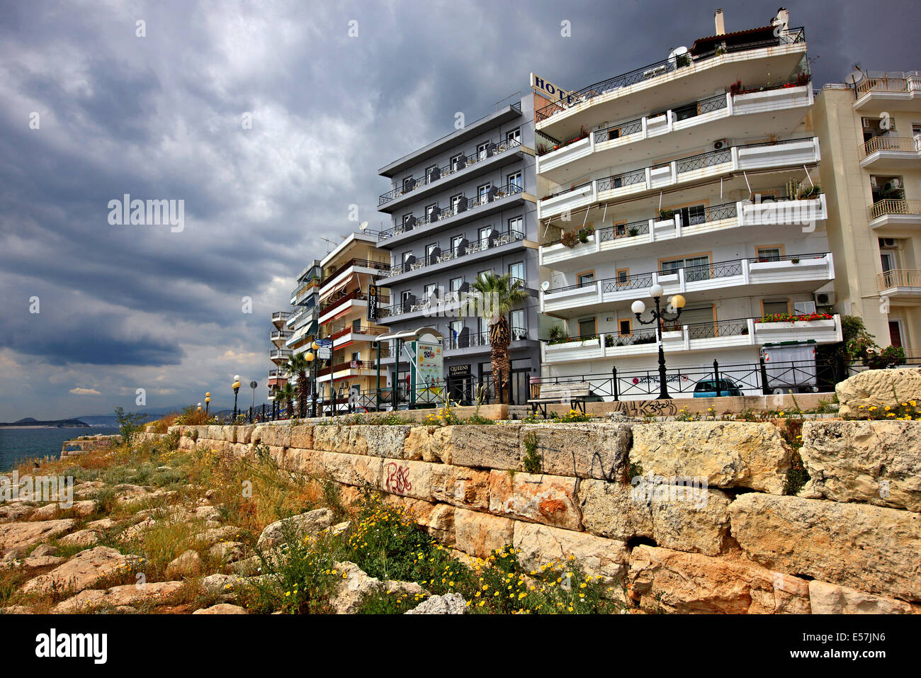 Long wall of athens hi-res stock photography and images - Alamy