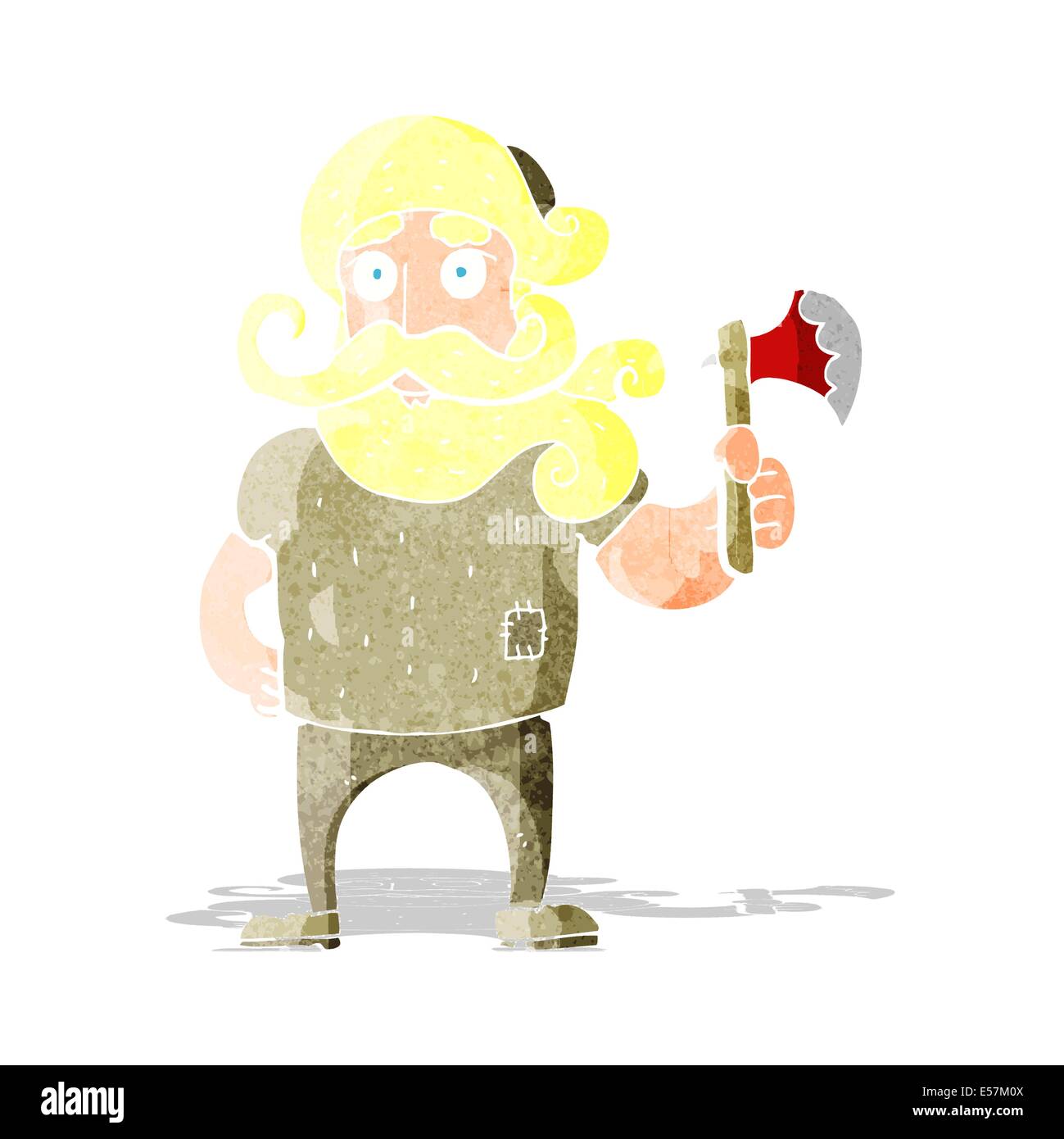 cartoon lumberjack with axe Stock Vector Image & Art - Alamy