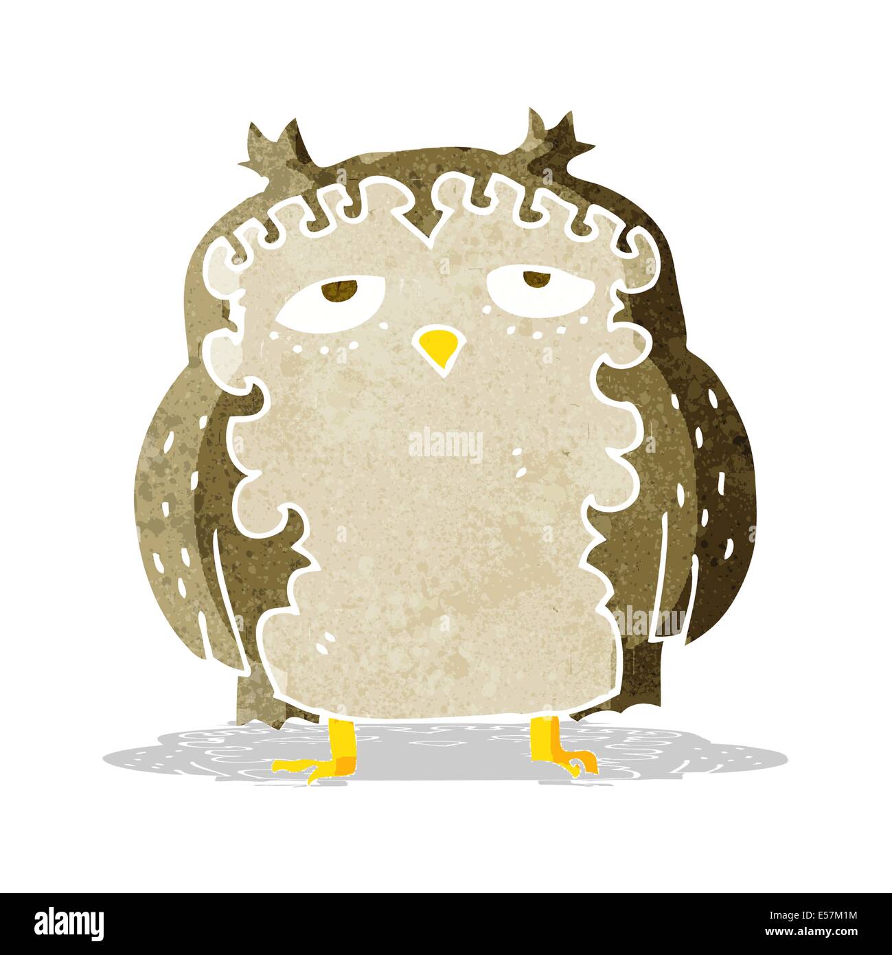cartoon wise old owl Stock Vector Image & Art - Alamy