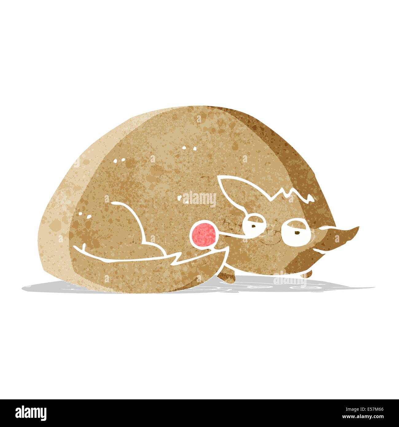 cartoon curled up dog Stock Vector Image & Art Alamy