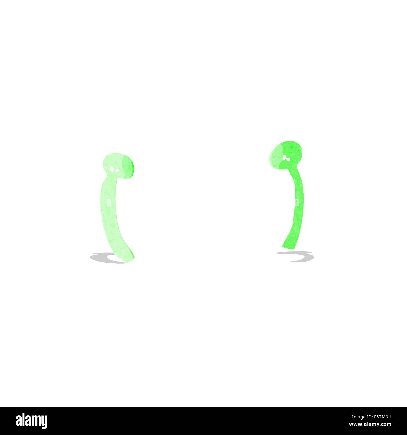 cartoon alien antennae Stock Vector Image & Art - Alamy
