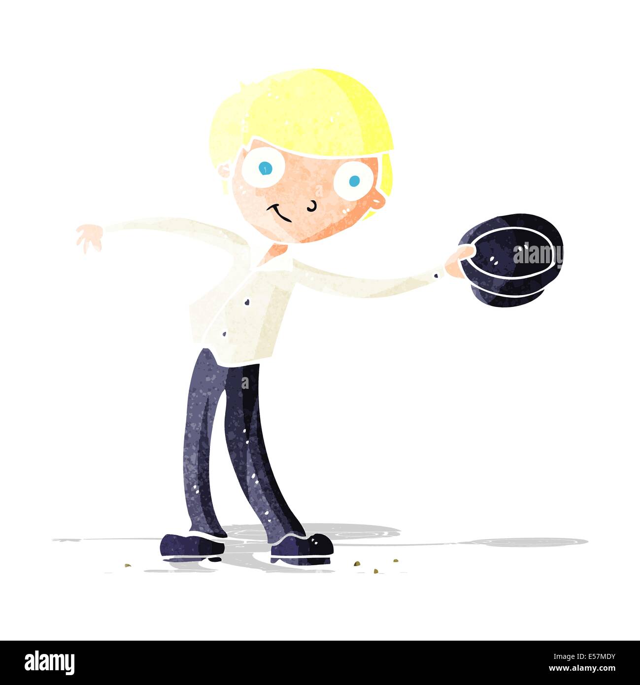 Tipping the hat Cut Out Stock Images & Pictures Alamy