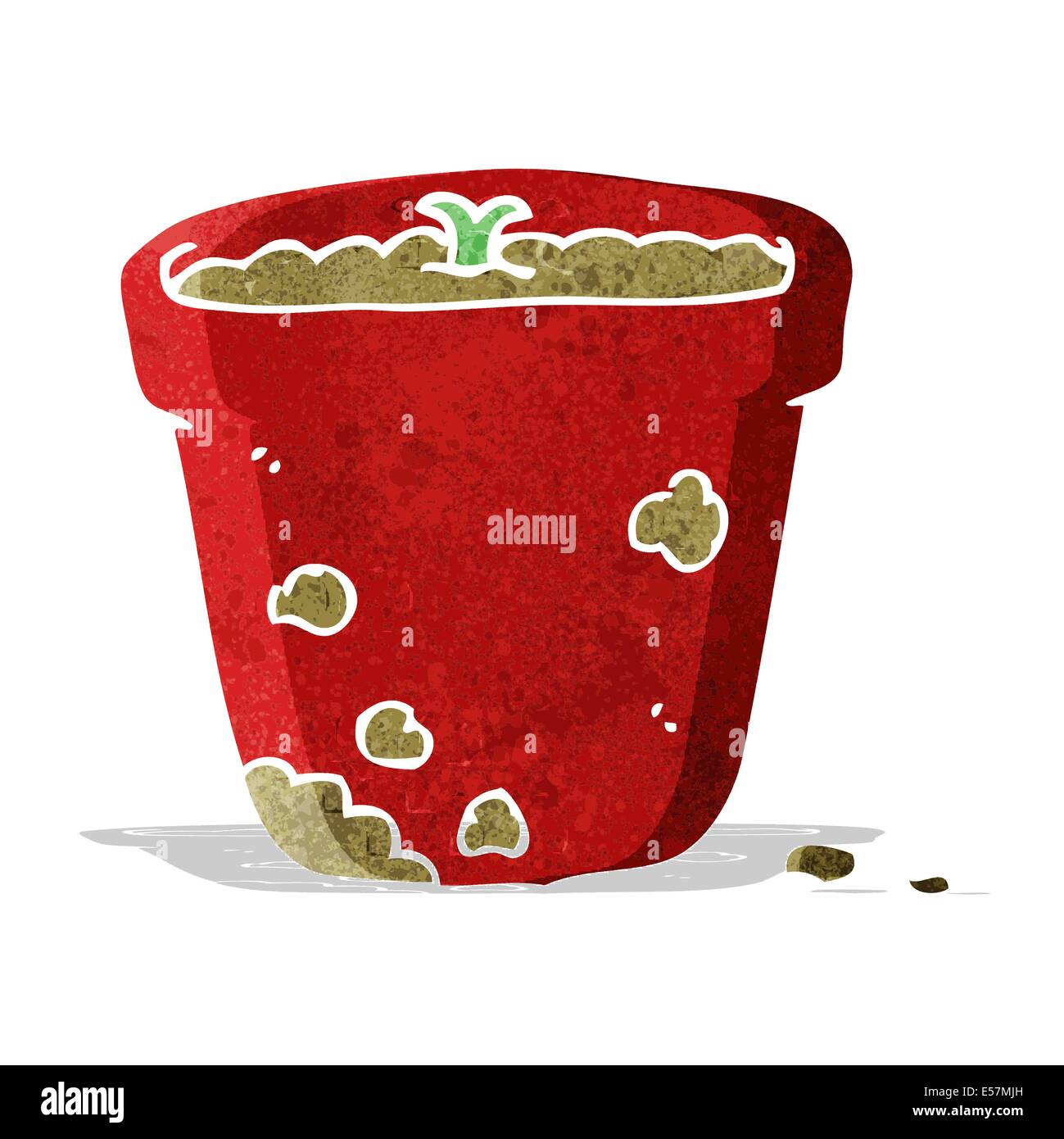 cartoon flower pot Stock Vector Image & Art - Alamy