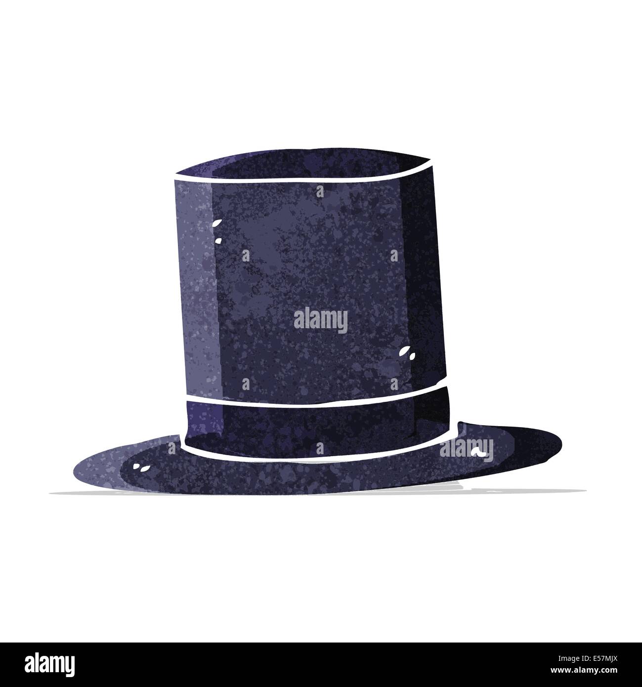 Cartoon Top Hat Stock Vector Image Art Alamy