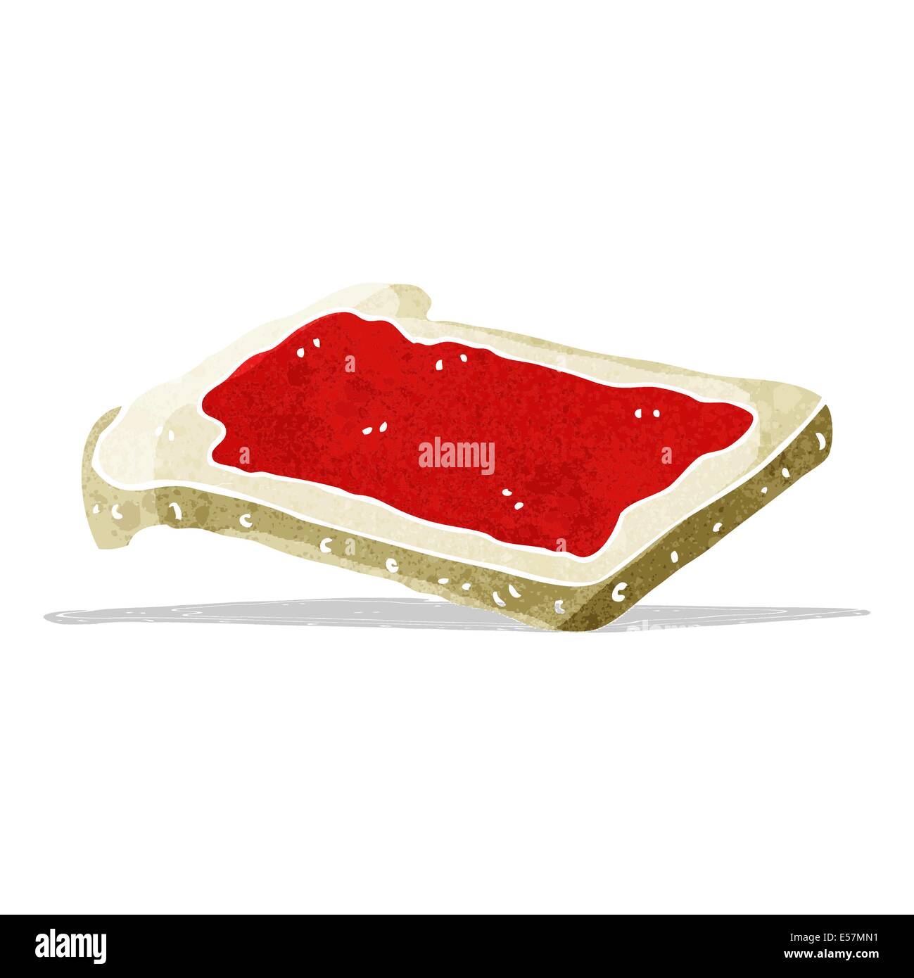 cartoon jam on toast Stock Vector Image & Art Alamy