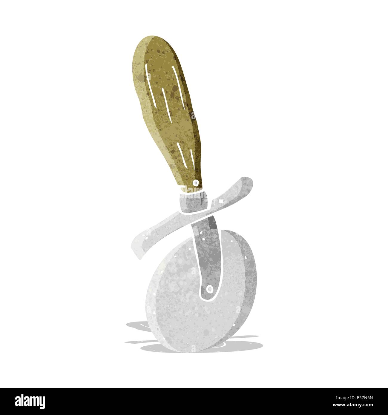 cartoon pizza cutter Stock Vector Image & Art Alamy