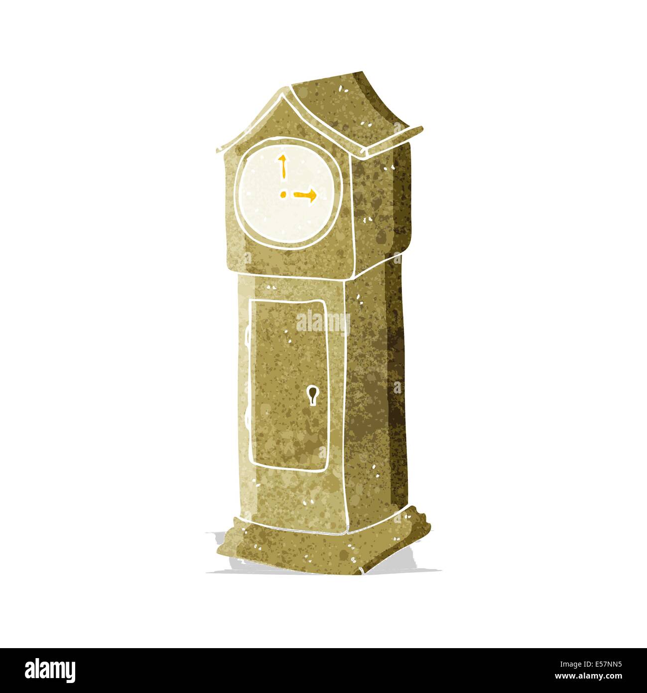 cartoon grandfather clock Stock Vector Image & Art - Alamy