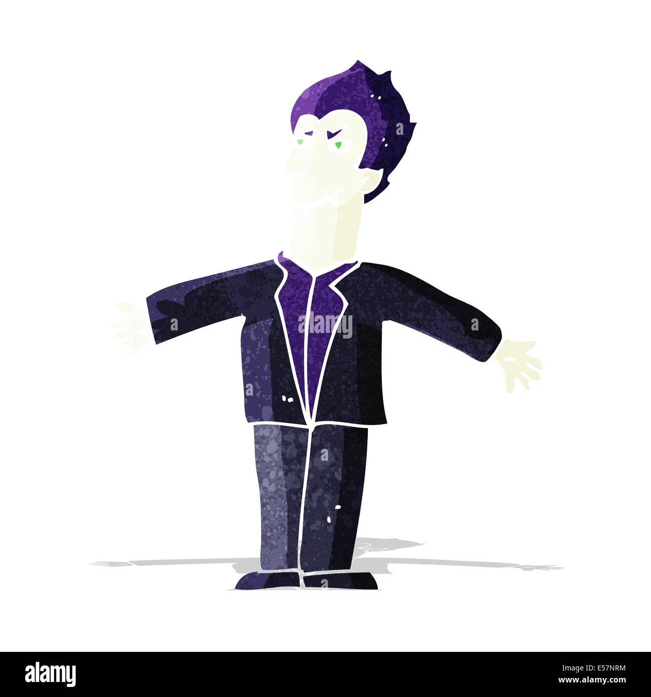 cartoon vampire man with open arms Stock Vector Image & Art - Alamy