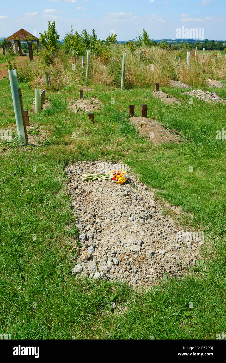 Graves At Sun Rising Natural Burial Ground and Nature Reserve in Tysoe