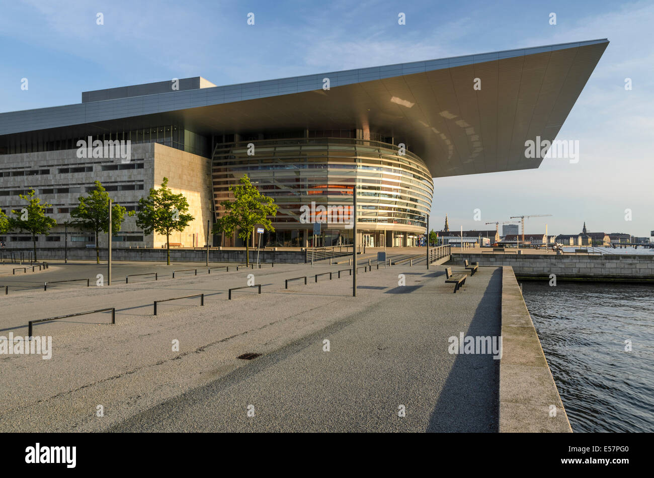 Royal Opera House, Holmen, Copenhagen, Denmark Stock Photo