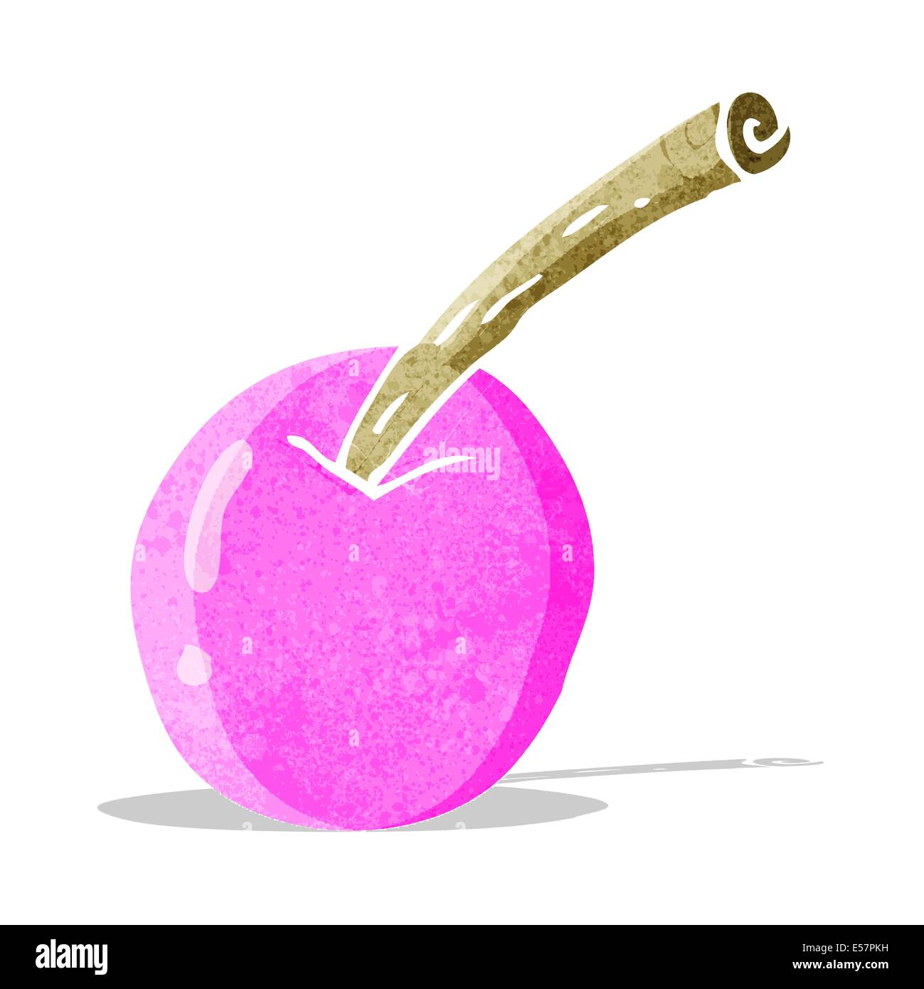 cartoon pink cherry,symbol Stock Vector Image & Art Alamy