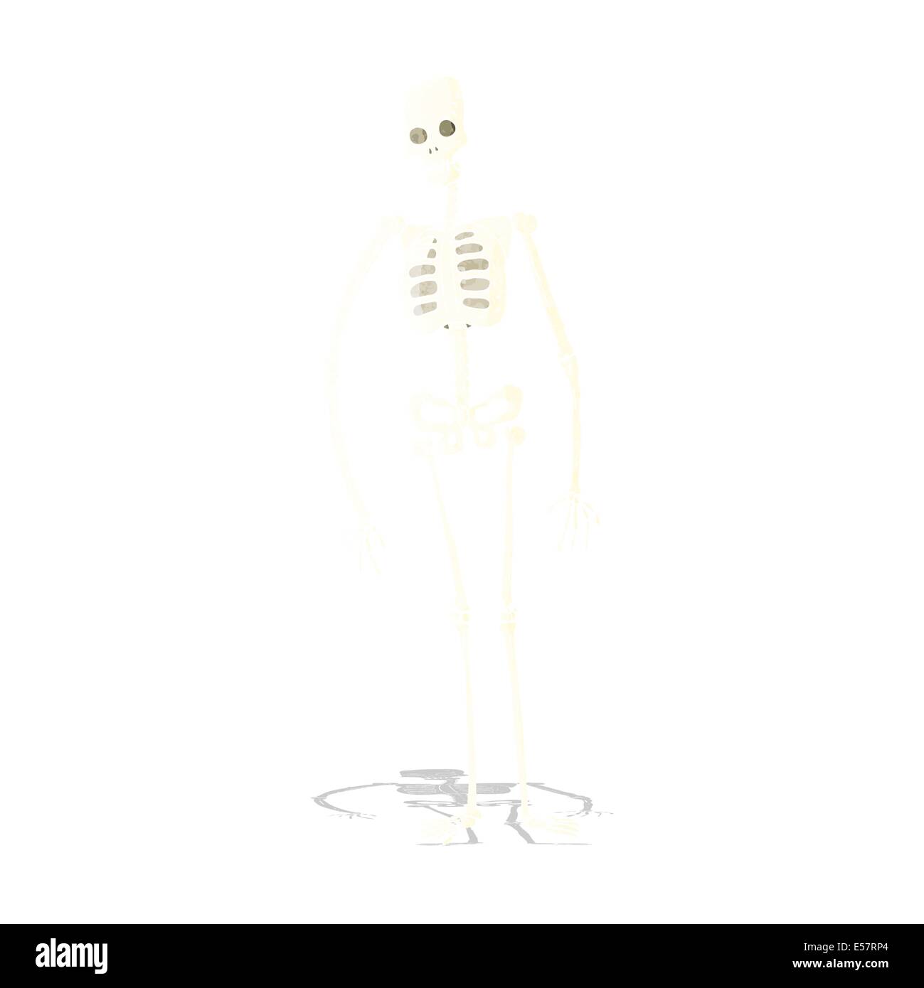cartoon spooky skeleton Stock Vector Image & Art - Alamy