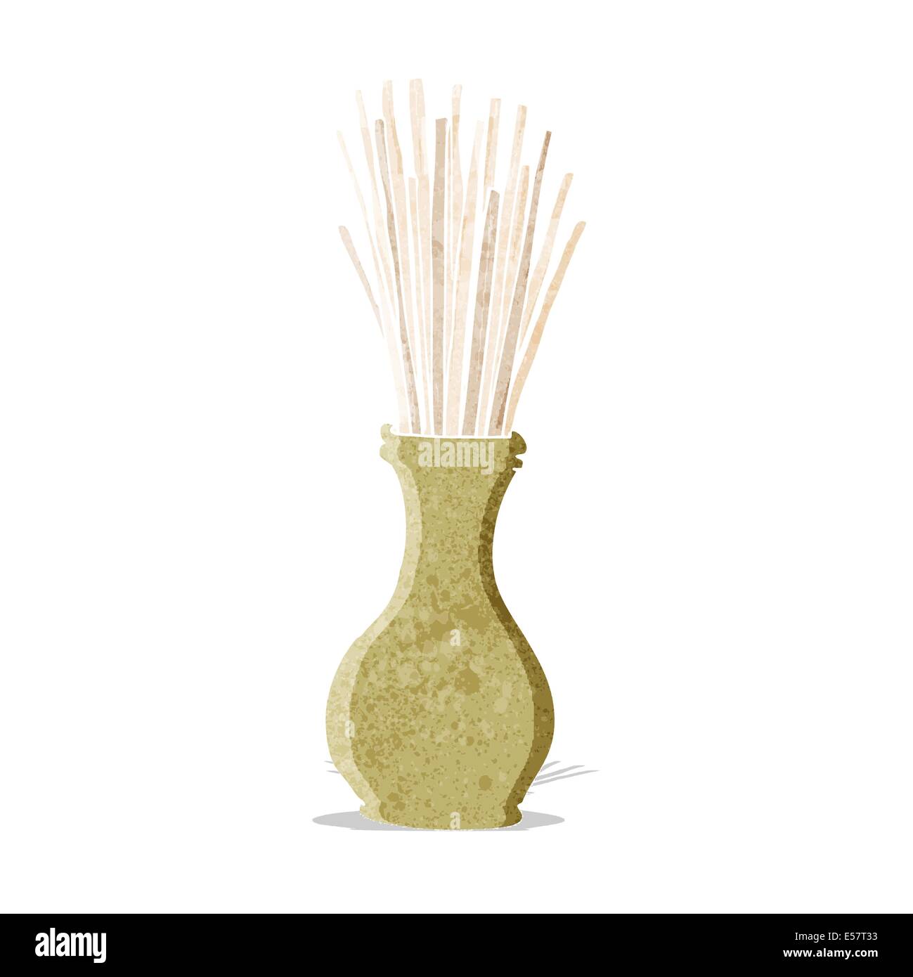 cartoon reeds in vase Stock Vector Image & Art - Alamy