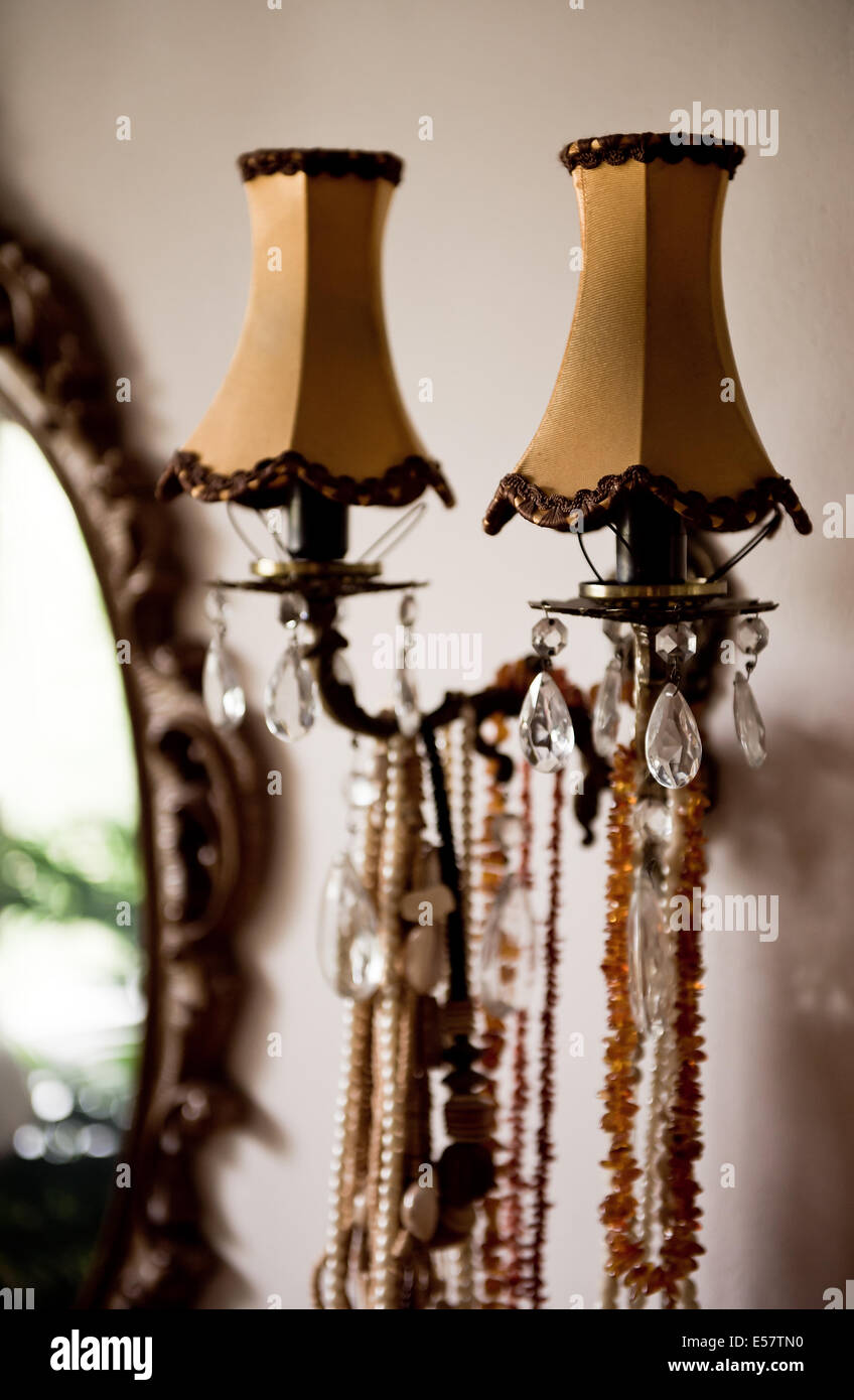 Vintage decorative lamps hi-res stock photography and images - Alamy