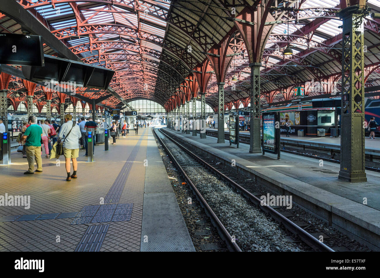 Central Station, Copenhagen, Denmark Stock Photo