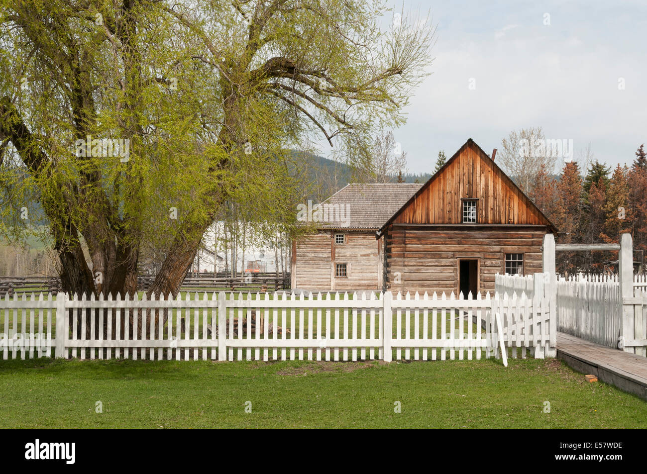 Fort st james national historic site hires stock photography and