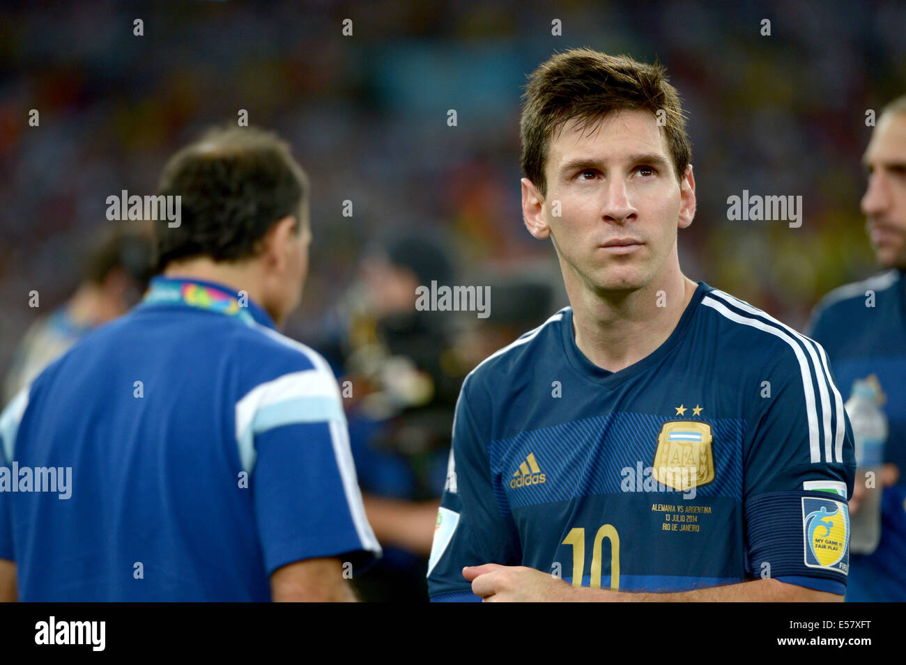 Rio De Janeiro, Brazil. 13th July, 2014. Lionel Messi (ARG) Football ...