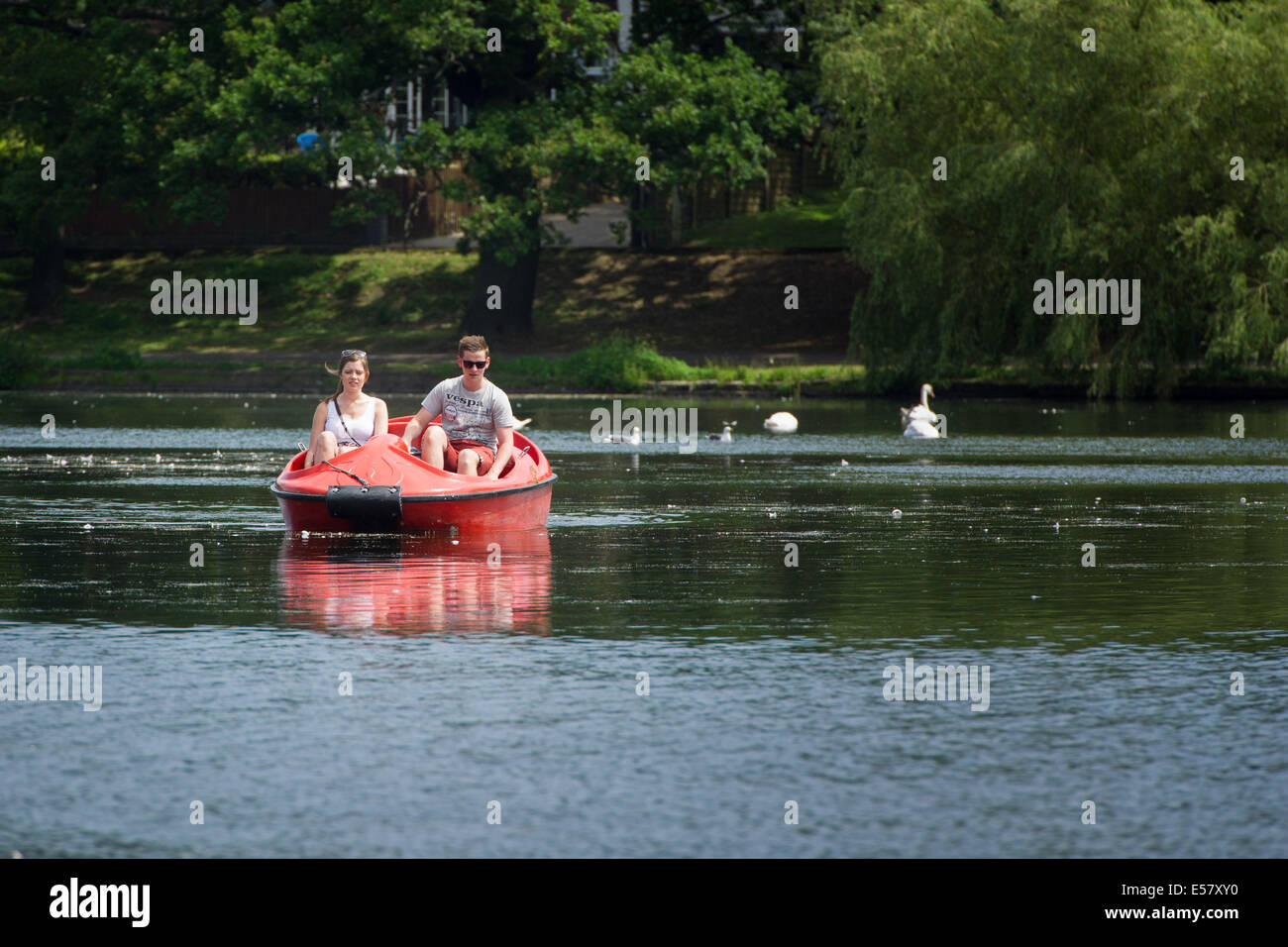Pedalo boat hires stock photography and images Alamy