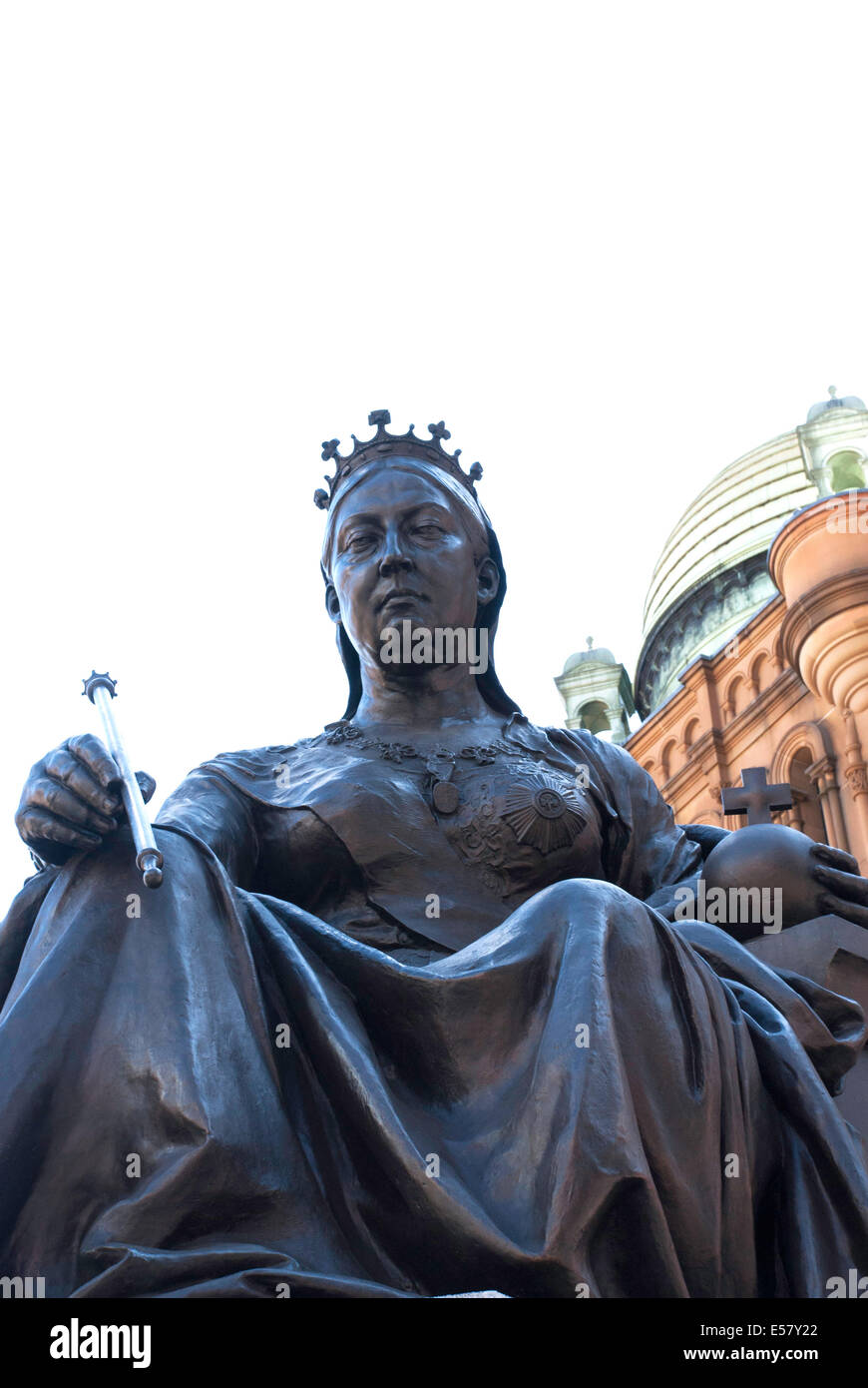 Statue of Queen Victoria, Sydney, Australia Stock Photo Alamy
