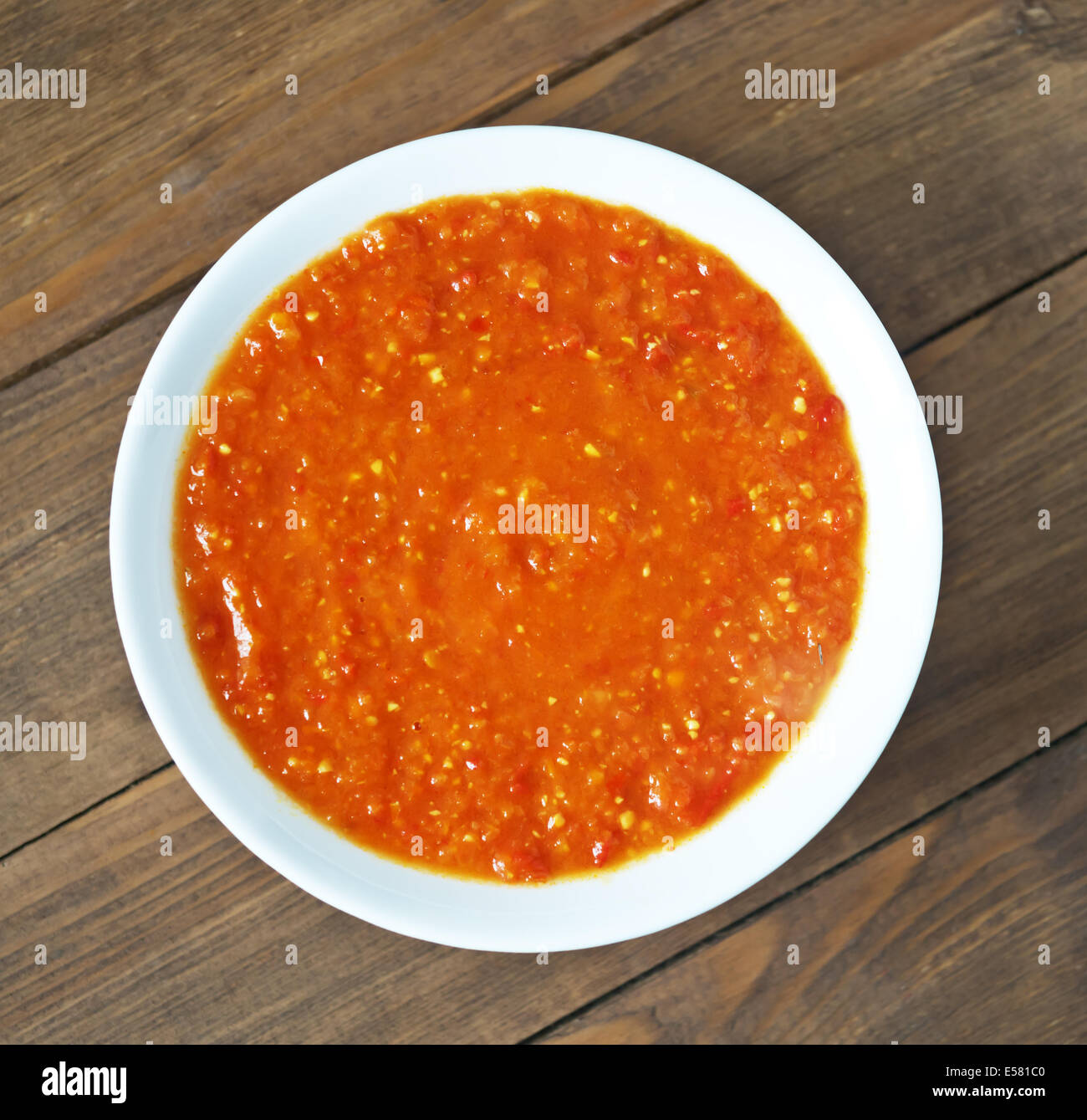 tomato soup Stock Photo