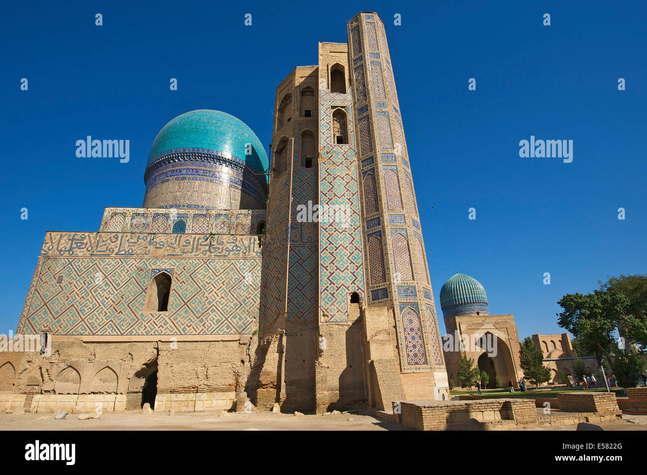 Bibi-Khanym Mosque, Samarkand, Uzbekistan Stock Photo