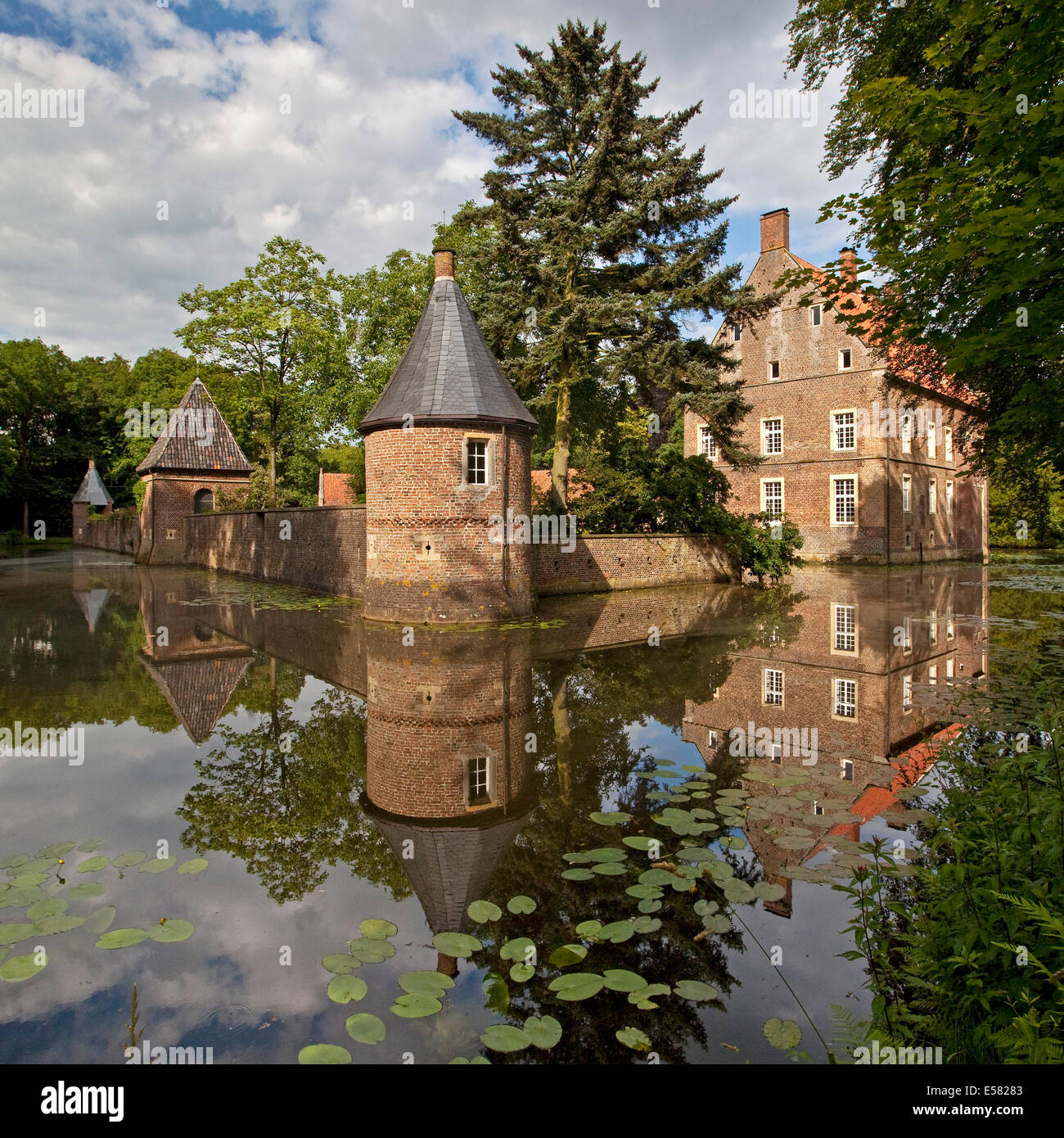 Wasserburg Haus Welbergen Moated Castle Ochtrup Munsterland