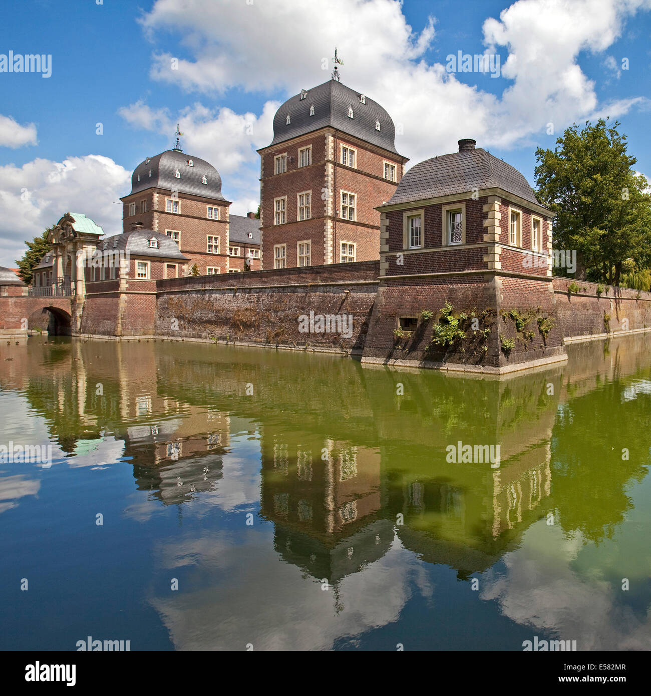 Baroque moated castle Ahaus Castle, Technical Academy, Ahaus