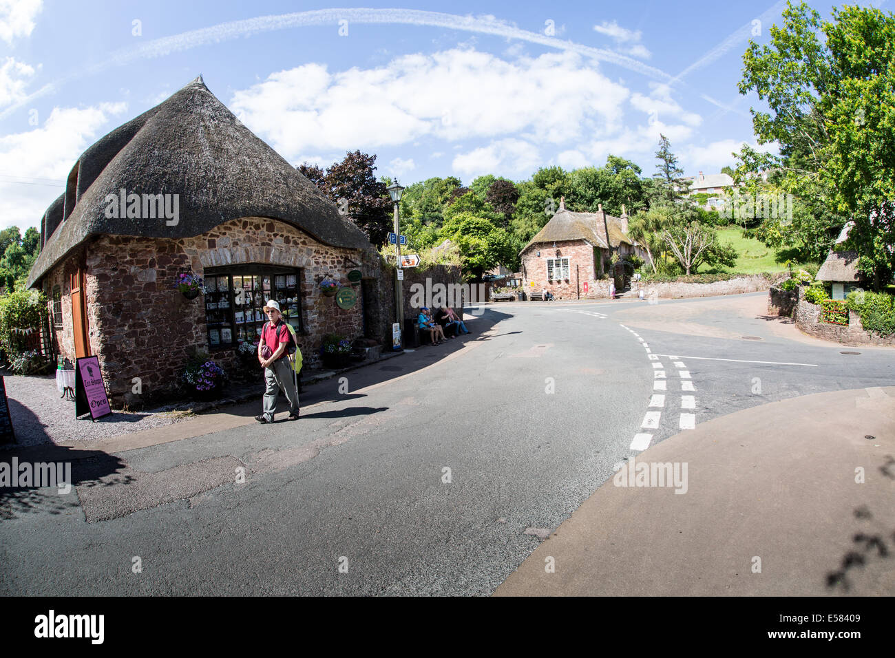 Cockington in Devon is located in the picturesque area of Torquay. A ...