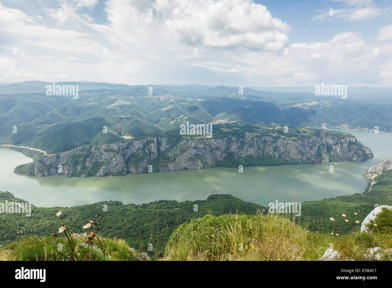 Danube gorges Stock Photo