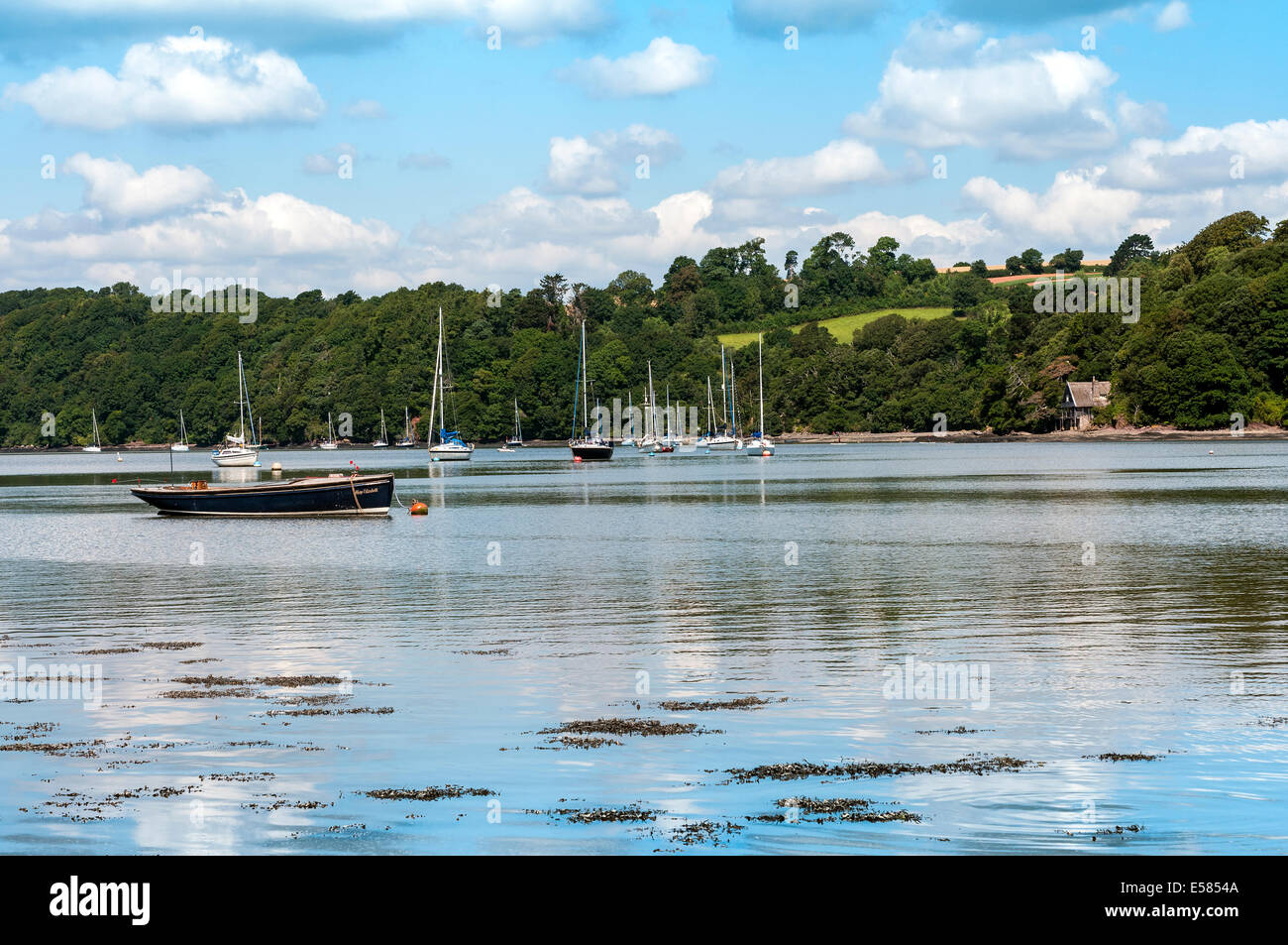 River Dart,galmpton creek,beach house,river, devon, sea front, coast