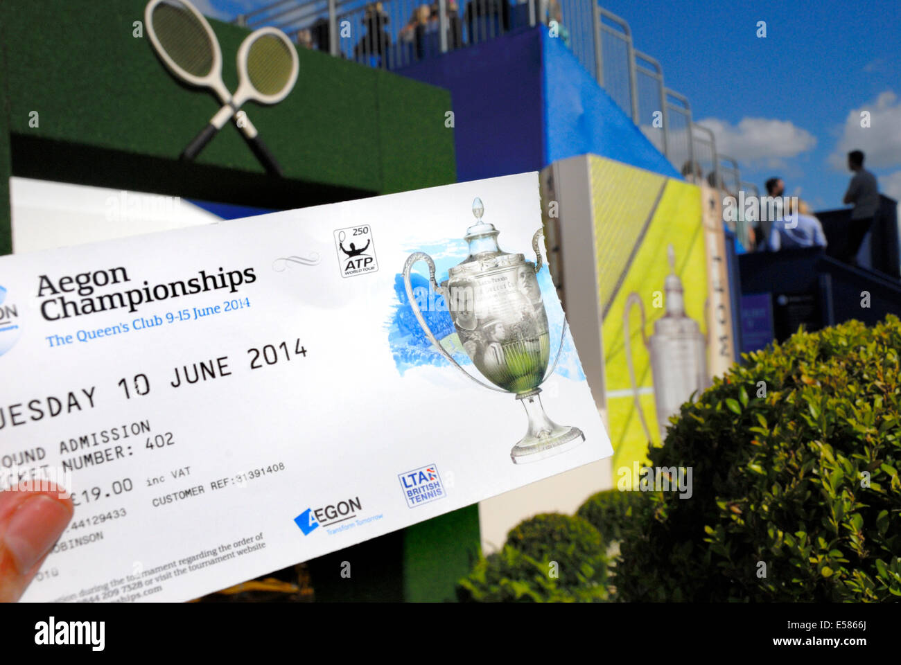 Queens club tennis hires stock photography and images Alamy