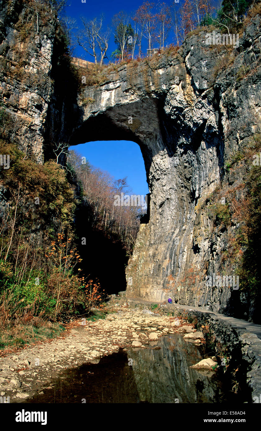 Natural Bridge,Virginia Stock Photo