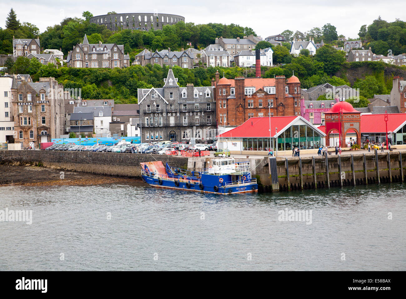 Waterfront quayside at Oban, Argyll and Bute, Scotland Stock Photo Alamy