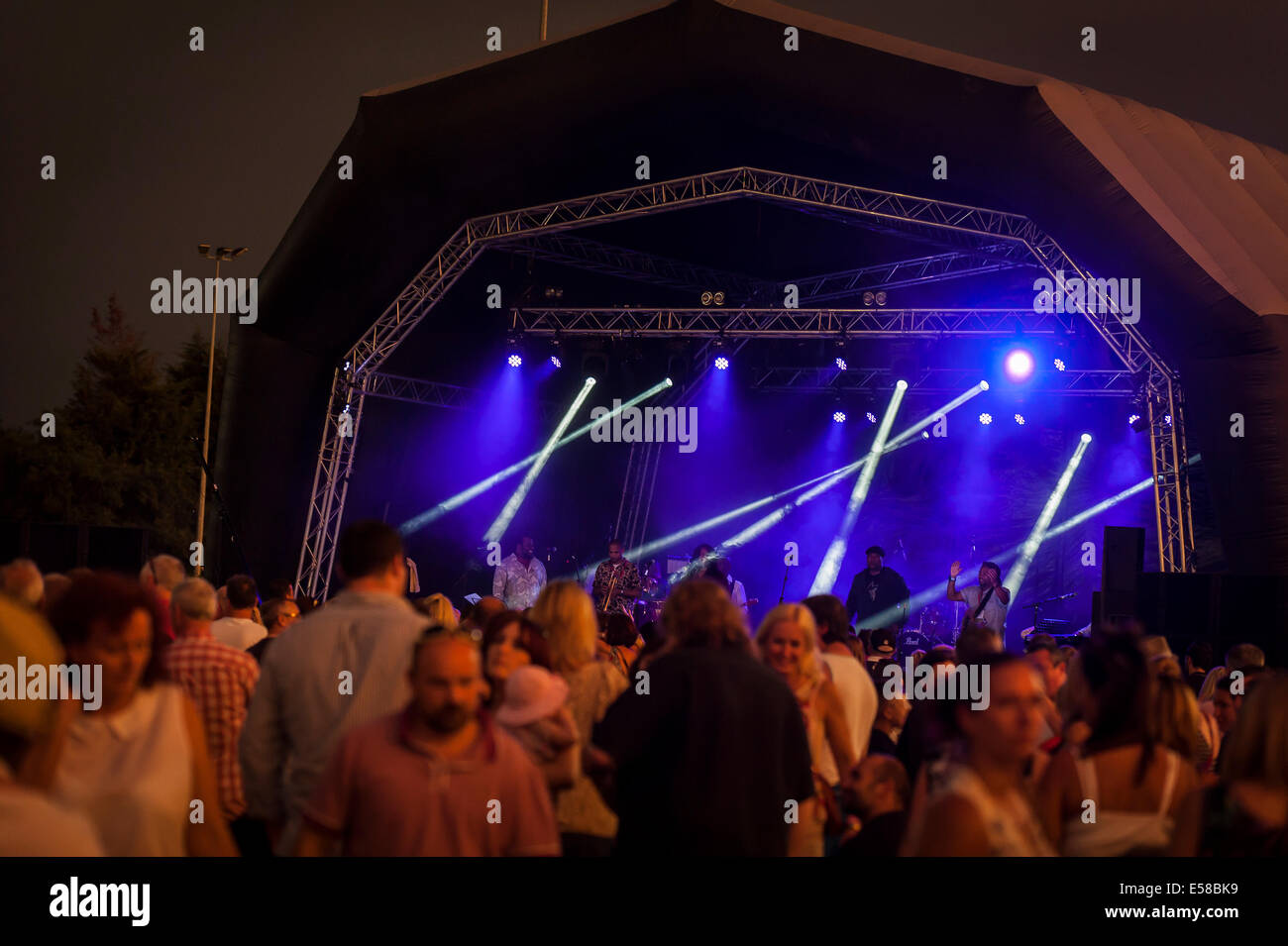 Festival stage hires stock photography and images Alamy
