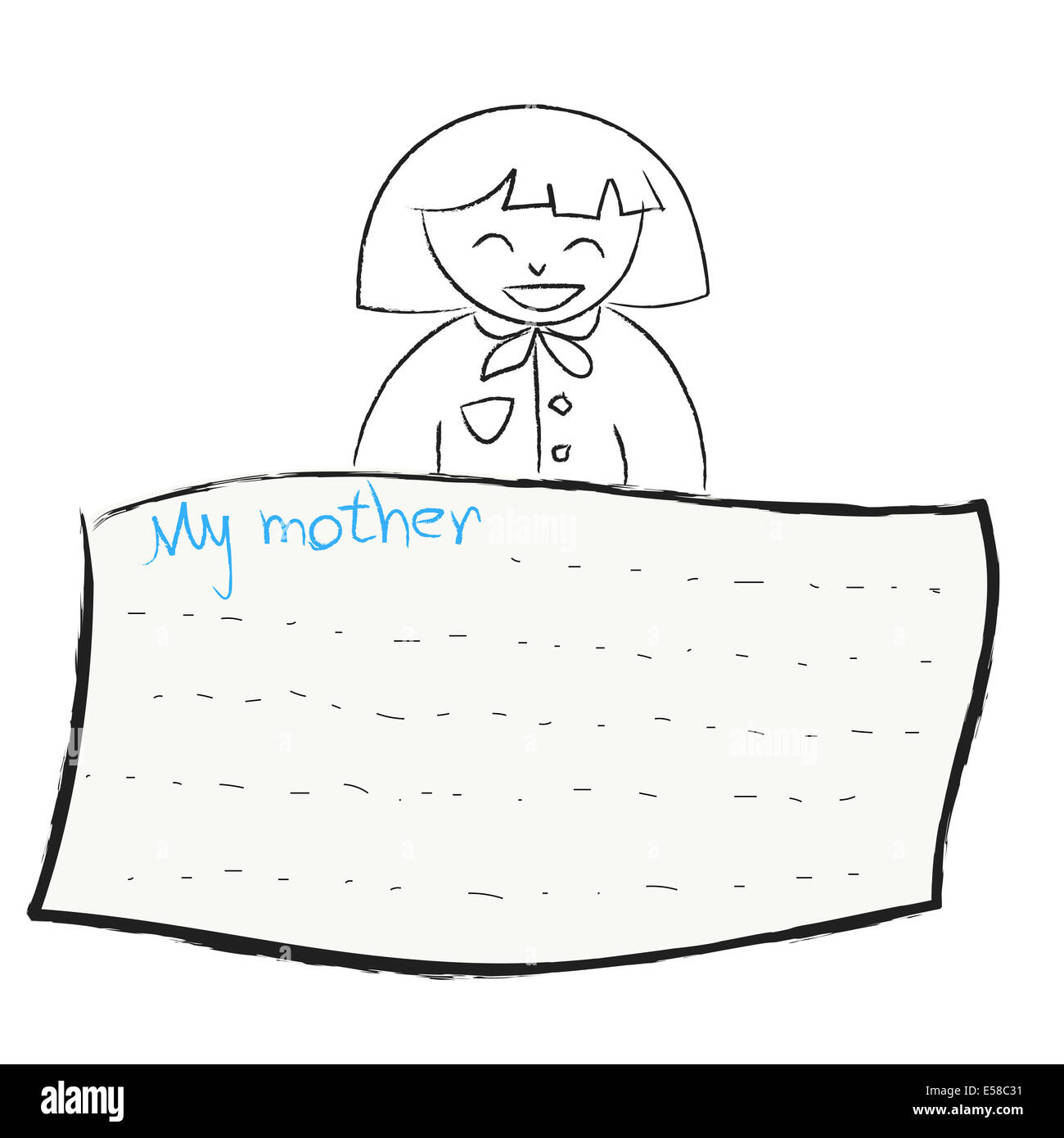 cute greeting card background for Mother's Day Stock Photo Alamy