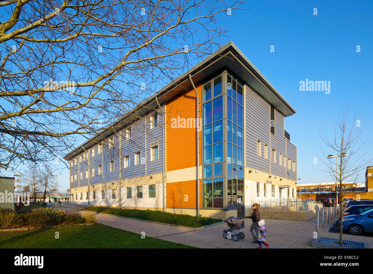 Exterior of Yate West Gate Health Centre, Bristol, South Gloucestershire Stock Photo