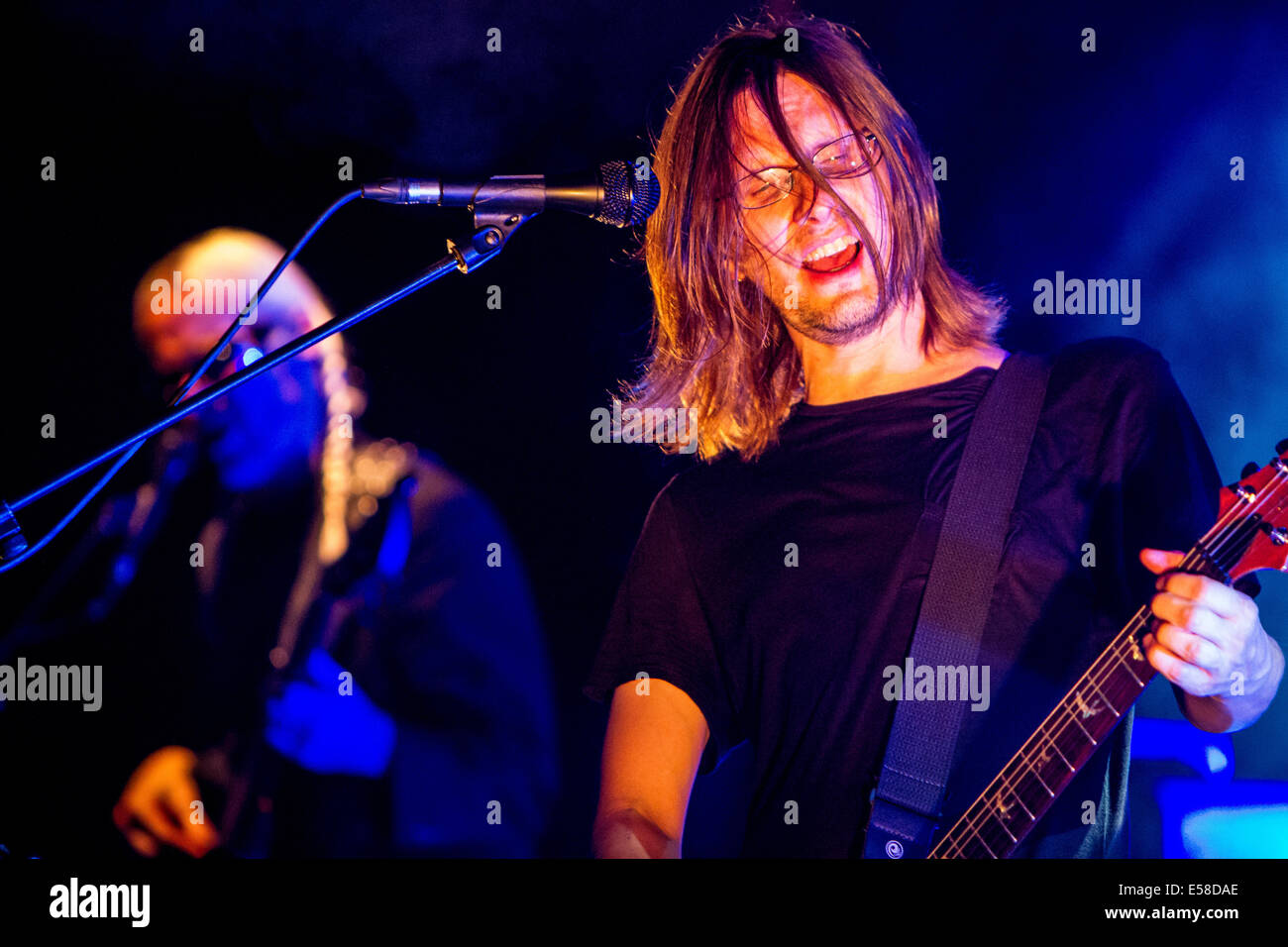 Milan Italy. 10th May 2012. The English musician STEVEN WILSON leader of  progressive rock band Porcupine Tree performs live at m Stock Photo - Alamy