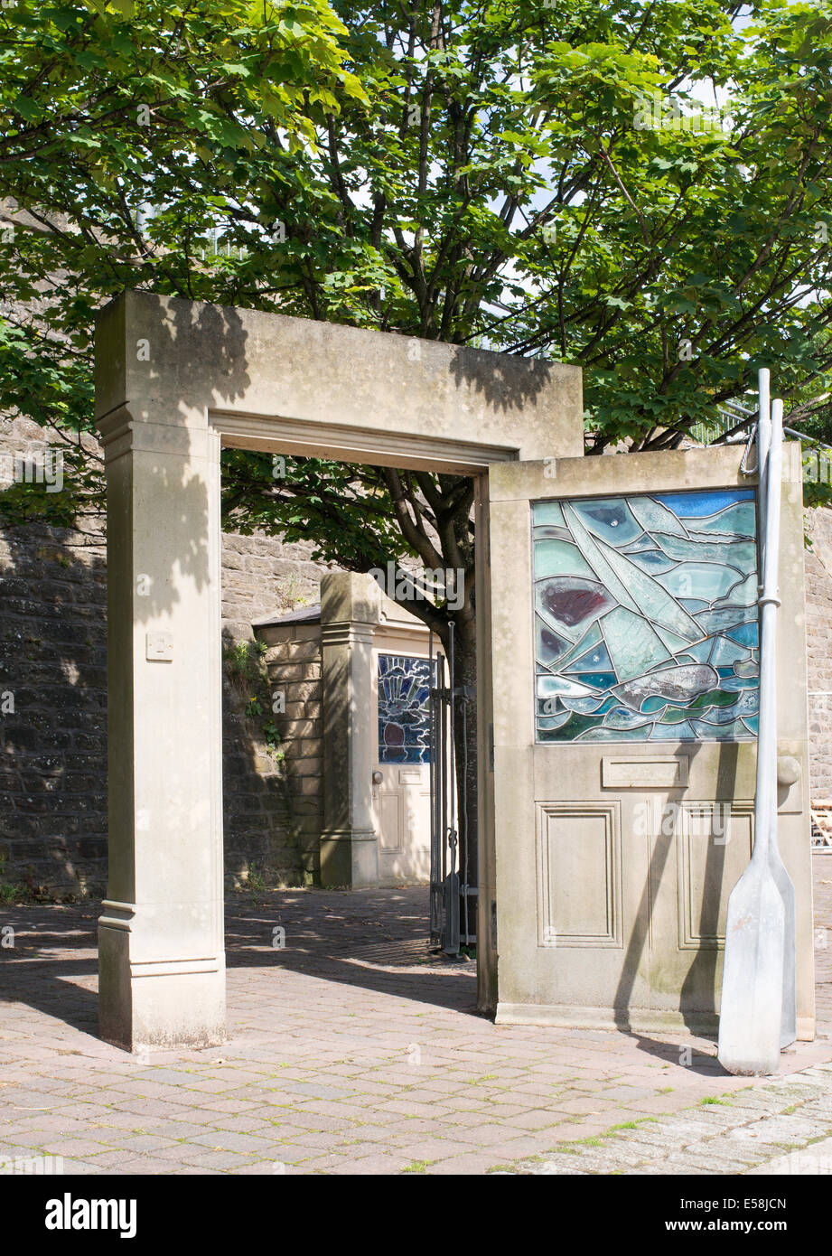 "Passing Through" public artwork Roker Marina Sunderland, north east