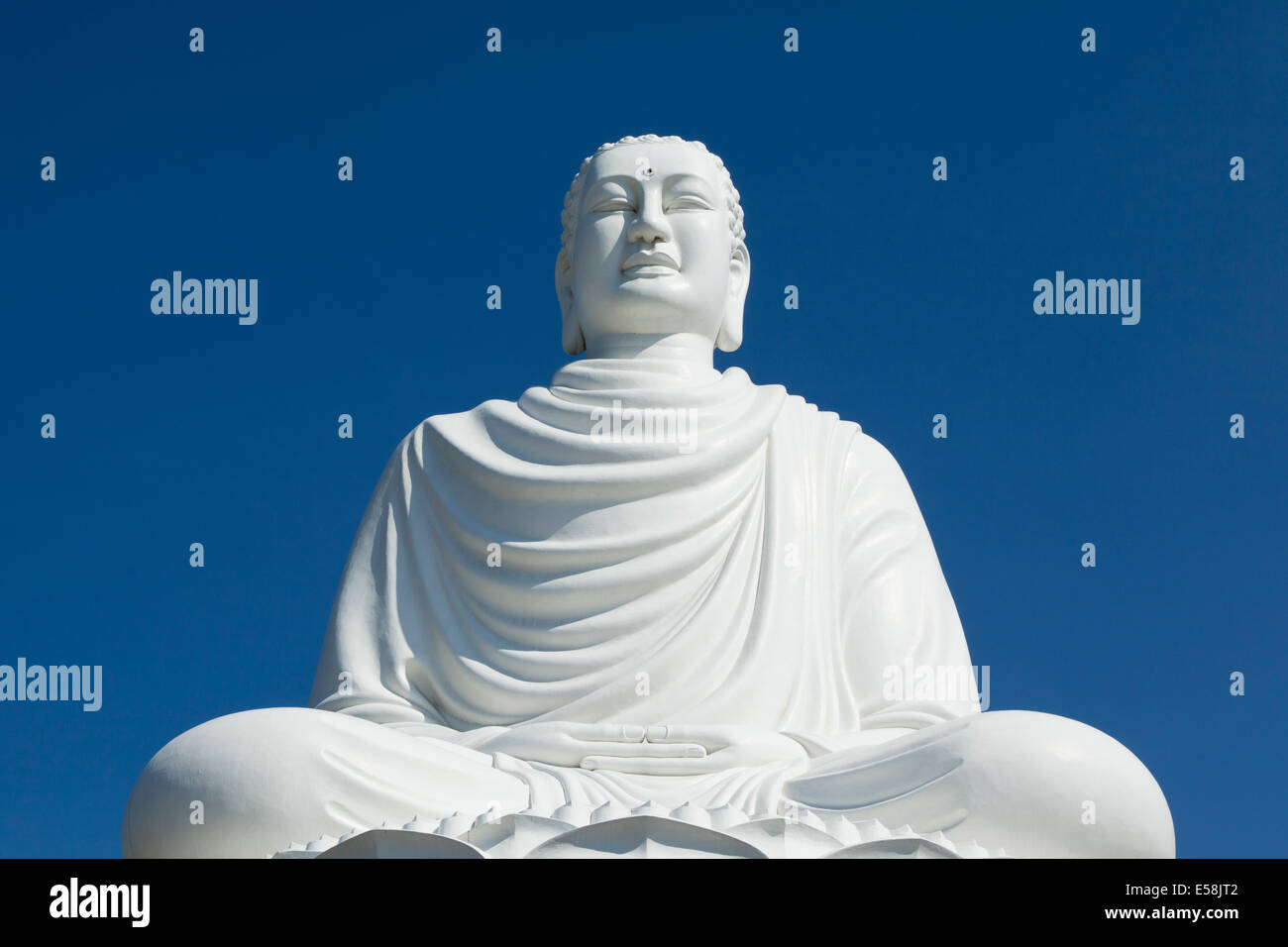 Giant Buddha at Long Son Pagoda, Nha Trang Stock Photo - Alamy