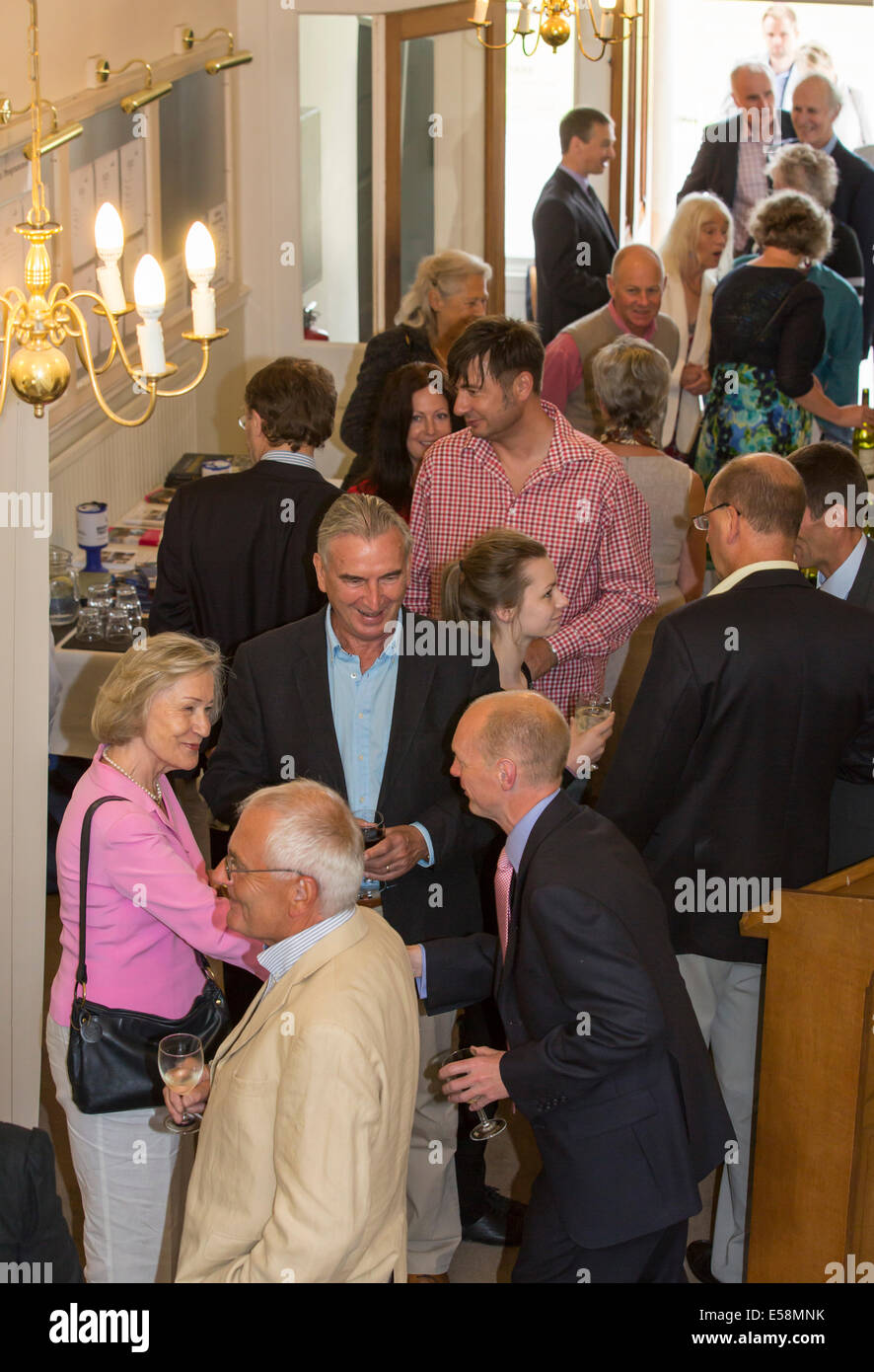 A Heaton Cooper artists event, sponsored by Rathbones at Brathay, 3rd July 2014. Stock Photo