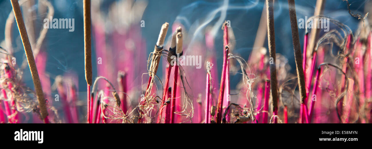 Incense sticks in hue hi-res stock photography and images - Alamy