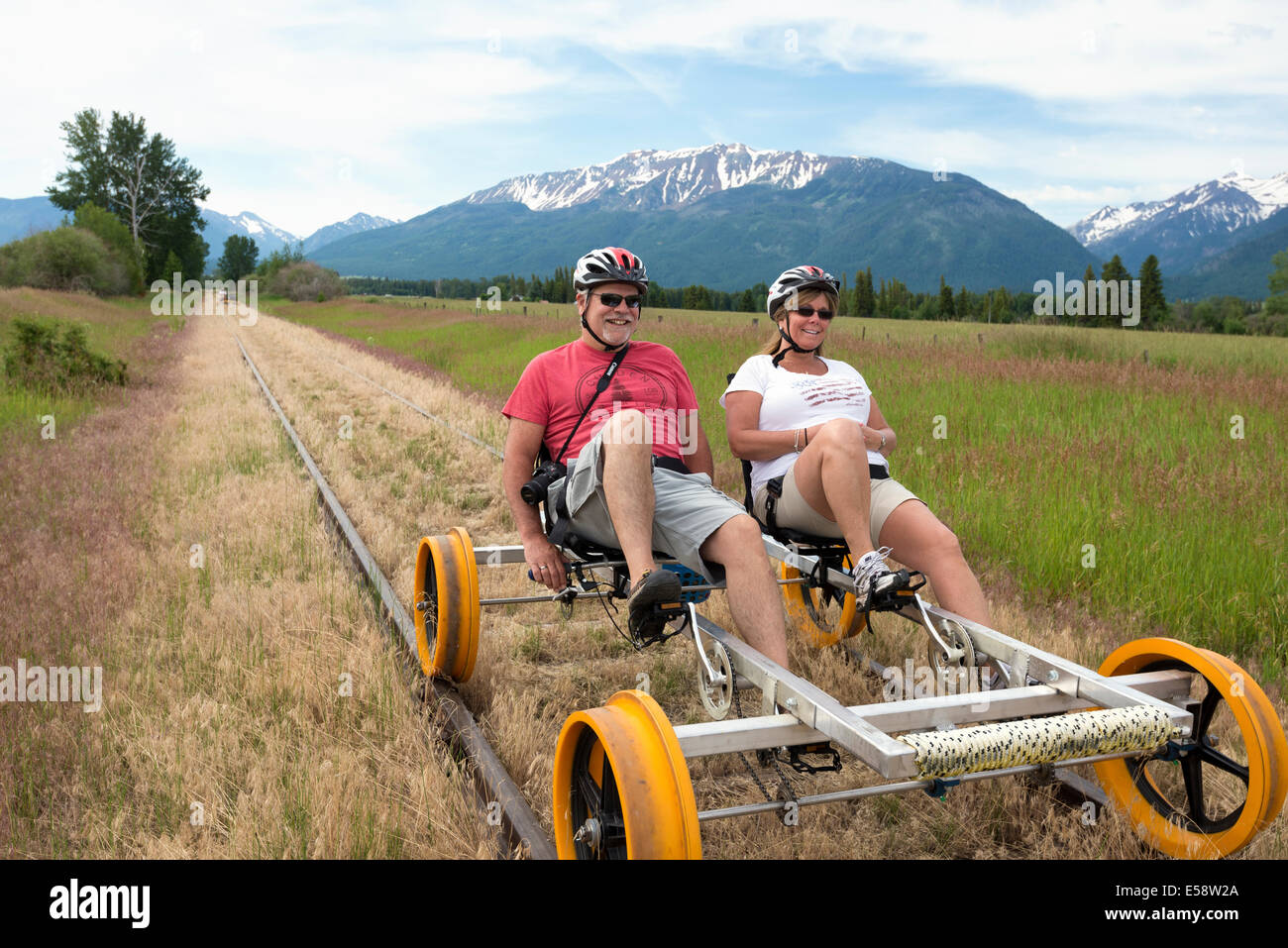 Rail bike hi-res stock photography and images - Alamy