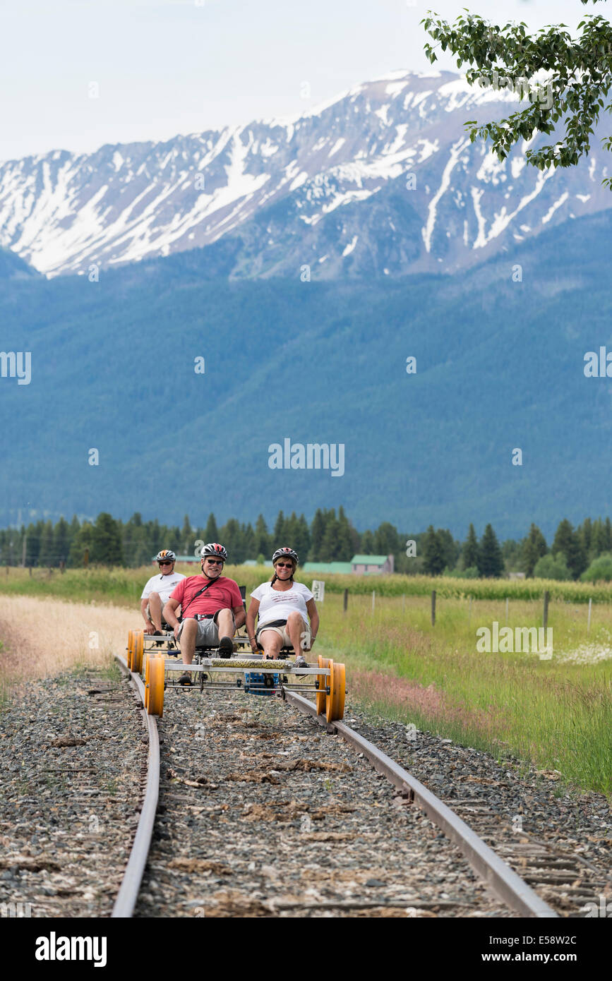 Couple rail track hires stock photography and images Alamy