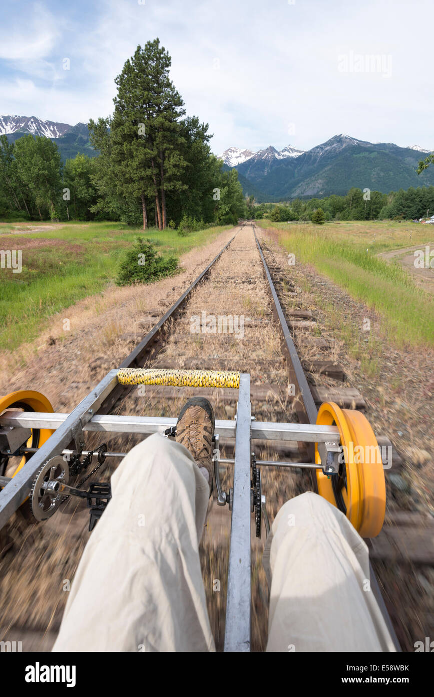 Rail bike hires stock photography and images Alamy